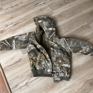 Camouflage Hooded Jacket